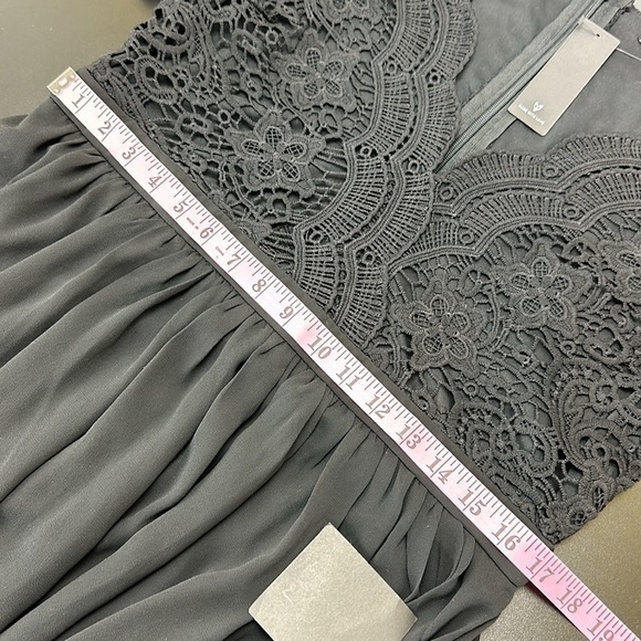 Lulu's “Angel in Disguise” Black Lace Mini Dress - Picture 12 of 14